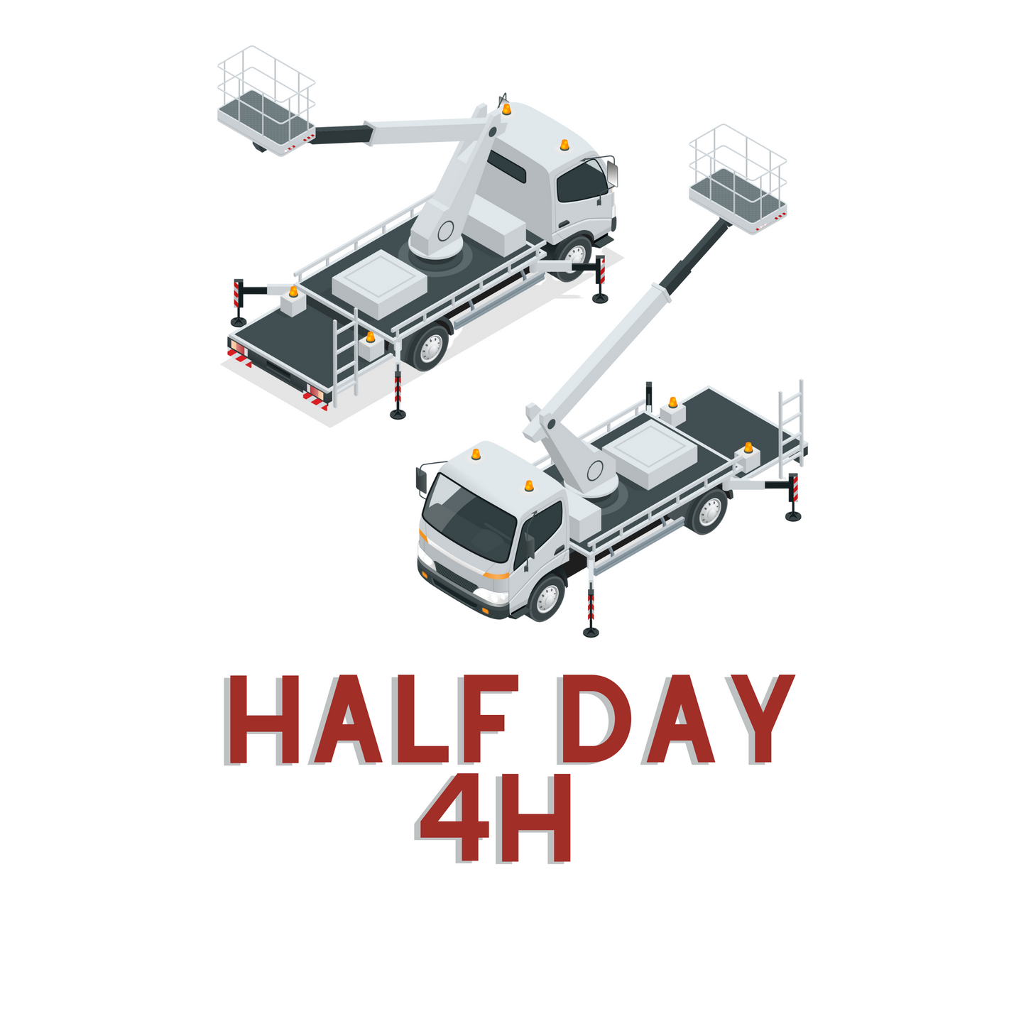 Half Day - Cherry Picker Hire - 4 Hours