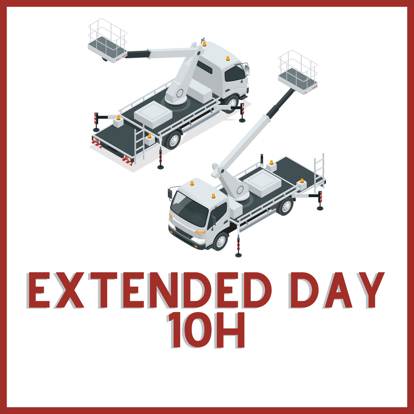 Extended Day - Cherry Picker Hire - 10 Hours